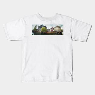 Des Pontonniers panorama Kids T-Shirt